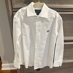 Lauren white dress shirt boys
